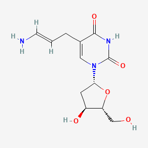 molecular formula C12H17N3O5 B14766367 5-Aminoallyl-2'-deoxyuridine 