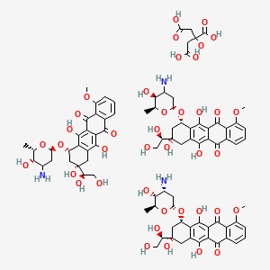 molecular formula C87H101N3O40 B14766426 Doxorubicinol Citrate 