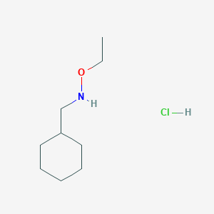 molecular formula C9H20ClNO B14766544 N-(cyclohexylmethyl)-O-ethylhydroxylamine hydrochloride 
