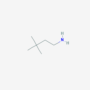 molecular formula C6H15N B147666 2-Amino-3,3-dimethylbutane CAS No. 3850-30-4