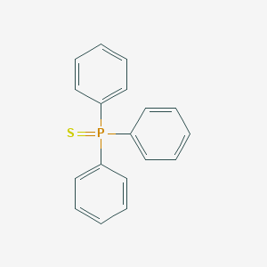 molecular formula C18H15PS B147668 Triphenylphosphine sulfide CAS No. 3878-45-3