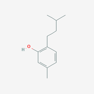 molecular formula C12H18O B14766837 2-Isopentyl-5-methylphenol 