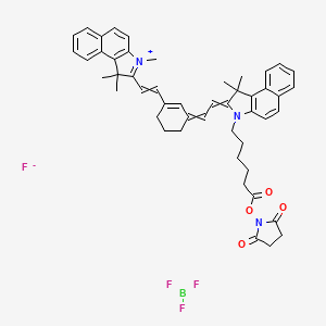 molecular formula C49H52BF4N3O4 B14766977 Cyanine7.5 NHS ester 