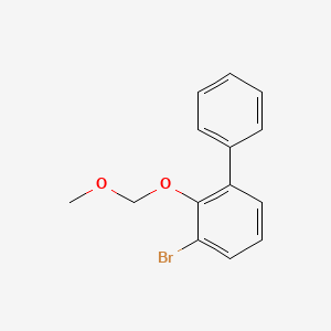 molecular formula C14H13BrO2 B14766985 3-Bromo-2-(methoxymethoxy)-1,1'-biphenyl 