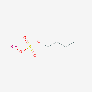 molecular formula C4H9KO4S B147679 Potassium;butyl sulfate CAS No. 18687-54-2