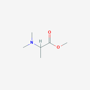 molecular formula C6H13NO2 B147680 Methyl 2-(dimethylamino)propanoate CAS No. 130515-23-0