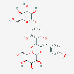 molecular formula C27H30O16 B14768068 Kaempferol-3,7-di-o-glucoside 