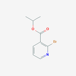 molecular formula C9H10BrNO2 B14768419 Isopropyl 2-bromonicotinate 