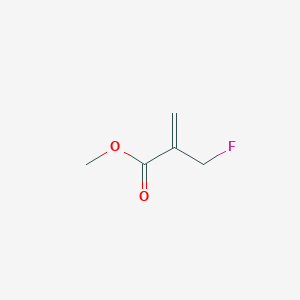 molecular formula C5H7FO2 B14768608 Methyl 2-(fluoromethyl)acrylate 
