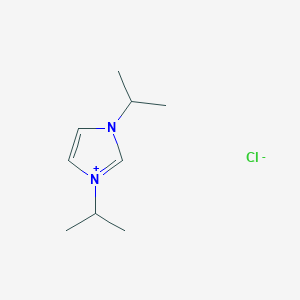 molecular formula C9H17ClN2 B147688 1,3-Diisopropylimidazolium chloride CAS No. 139143-09-2