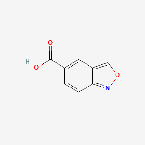 molecular formula C8H5NO3 B14768826 Benzo[c]isoxazole-5-carboxylic acid 