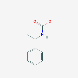 molecular formula C10H13NO2 B14769573 Methyl N-(1-phenylethyl)carbamate 