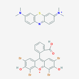 molecular formula C36H27Br4N3O5S+2 B147700 Wright stain CAS No. 68988-92-1