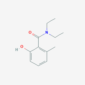 molecular formula C12H17NO2 B14770401 N,N-diethyl-2-hydroxy-6-methylbenzamide 
