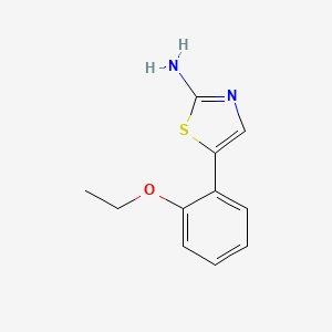molecular formula C11H12N2OS B14770413 5-(2-Ethoxyphenyl)thiazol-2-amine 