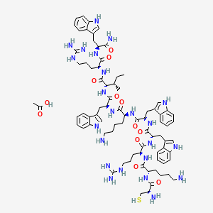 molecular formula C79H111N23O12S B14770798 CysHHC10 acetate 