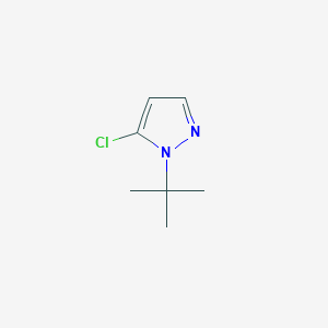 molecular formula C7H11ClN2 B14770840 1-(tert-Butyl)-5-chloro-1H-pyrazole 