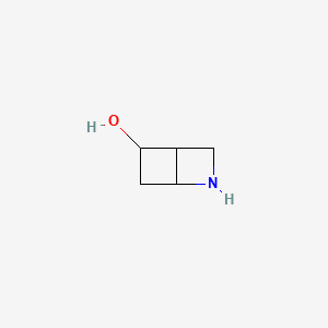 molecular formula C5H9NO B14770860 2-Azabicyclo[2.2.0]hexan-5-ol 
