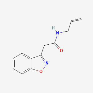molecular formula C12H12N2O2 B14770948 n-Allyl-2-(benzo[d]isoxazol-3-yl)acetamide 