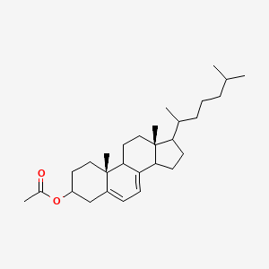 molecular formula C29H46O2 B14771260 Cholesta-5,7-dien-3-beta-yl acetate 