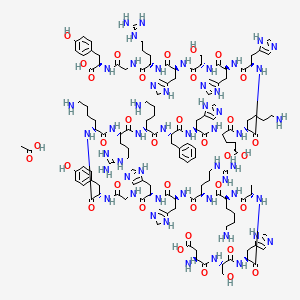 molecular formula C135H199N51O35 B14771308 Histatin 5 acetate 