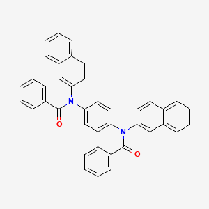 molecular formula C40H28N2O2 B14771580 N,N'-(1,4-Phenylene)bis(N-(naphthalen-2-yl)benzamide) CAS No. 16020-40-9