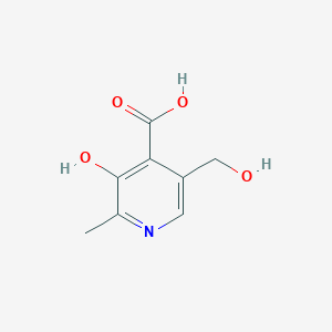molecular formula C8H9NO4 B147719 4-Pyridoxic acid CAS No. 82-82-6