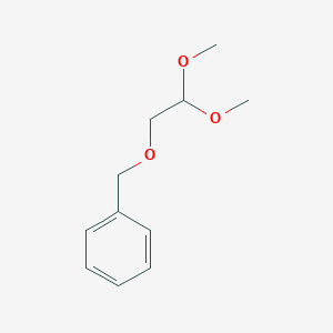 molecular formula C11H16O3 B147722 Benzyloxyacetaldehyde dimethyl acetal CAS No. 127657-97-0