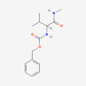 molecular formula C14H20N2O3 B14772411 N-Methyl L-Cbz-Valinamide 