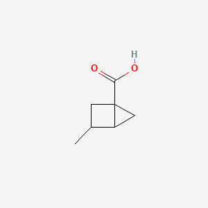 molecular formula C7H10O2 B14772612 3-Methylbicyclo[2.1.0]pentane-1-carboxylic acid 