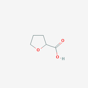 molecular formula C5H8O3 B147727 Tetrahydrofuran-2-carboxylic acid CAS No. 16874-33-2