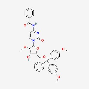 molecular formula C38H37N3O8 B14772923 N4-Benzoyl-5'-O-DMT-2'-O-methylcytidine 