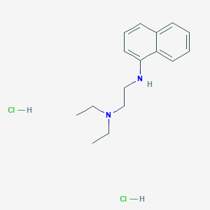 molecular formula C16H24Cl2N2 B14773088 N-[2-(diethylamino)ethyl]naphthalen-1-amine dihydrochloride 