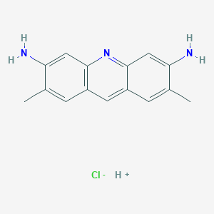 molecular formula C15H16ClN3 B147736 Acridine Yellow G CAS No. 135-49-9