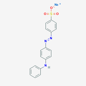 molecular formula C18H15N3NaO3S+ B147742 Tropaeolin OO CAS No. 554-73-4