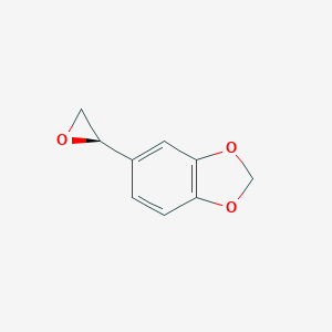 molecular formula C9H8O3 B147744 5-[(2R)-Oxiran-2-yl]-2H-1,3-benzodioxole CAS No. 133789-65-8