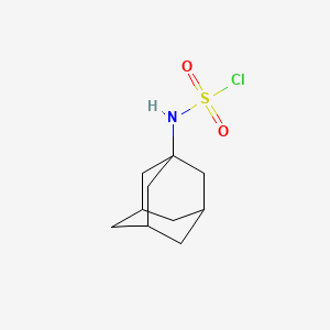 molecular formula C10H16ClNO2S B14774621 1-Adamantylsulfamoylchlorid 