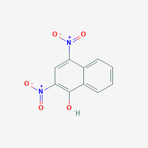 molecular formula C10H6N2O5 B147749 2,4-Dinitro-1-naphthol CAS No. 605-69-6