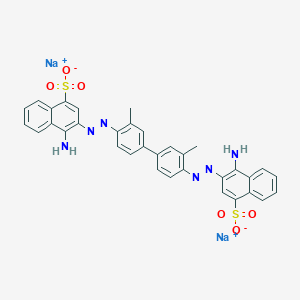 molecular formula C34H28N6NaO6S2 B147751 C.I. Direct Red 2 CAS No. 992-59-6