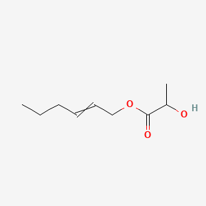 molecular formula C9H16O3 B14775291 trans-2-Hexenyl lactate 