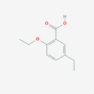 molecular formula C11H14O3 B14775565 2-Ethoxy-5-ethylbenzoic acid 