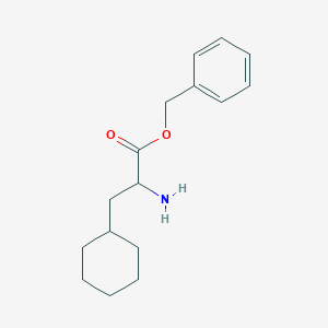 molecular formula C16H23NO2 B14776068 Benzyl 2-amino-3-cyclohexylpropanoate 