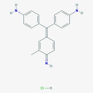 molecular formula C20H20ClN3 B147767 Basic violet 14 CAS No. 632-99-5