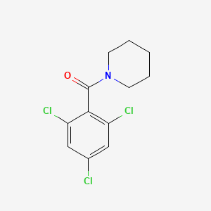 molecular formula C12H12Cl3NO B14776979 Piperidin-1-yl(2,4,6-trichlorophenyl)methanone 