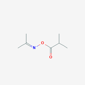 molecular formula C7H13NO2 B14777759 O-Isobutyrylacetoxime 