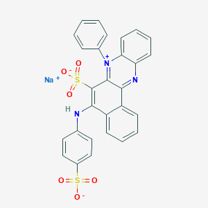 molecular formula C28H18N3NaO6S2 B147781 Azocarmine G CAS No. 25641-18-3