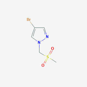 4-bromo-1-(methanesulfonylmethyl)-1H-pyrazole