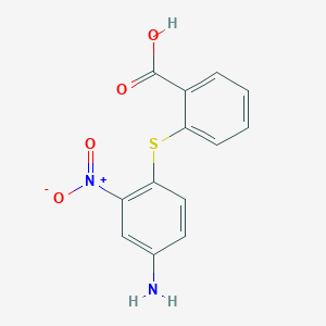 2-(4-Amino-2-nitrophenylsulfanyl)-benzoic acid