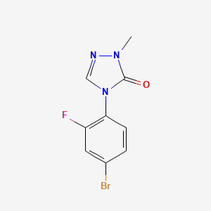 4-(4-bromo-2-fluorophenyl)-1-methyl-1H-1,2,4-triazol-5(4H)-one