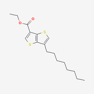 molecular formula C17H24O2S2 B14778468 TT8COOEt 